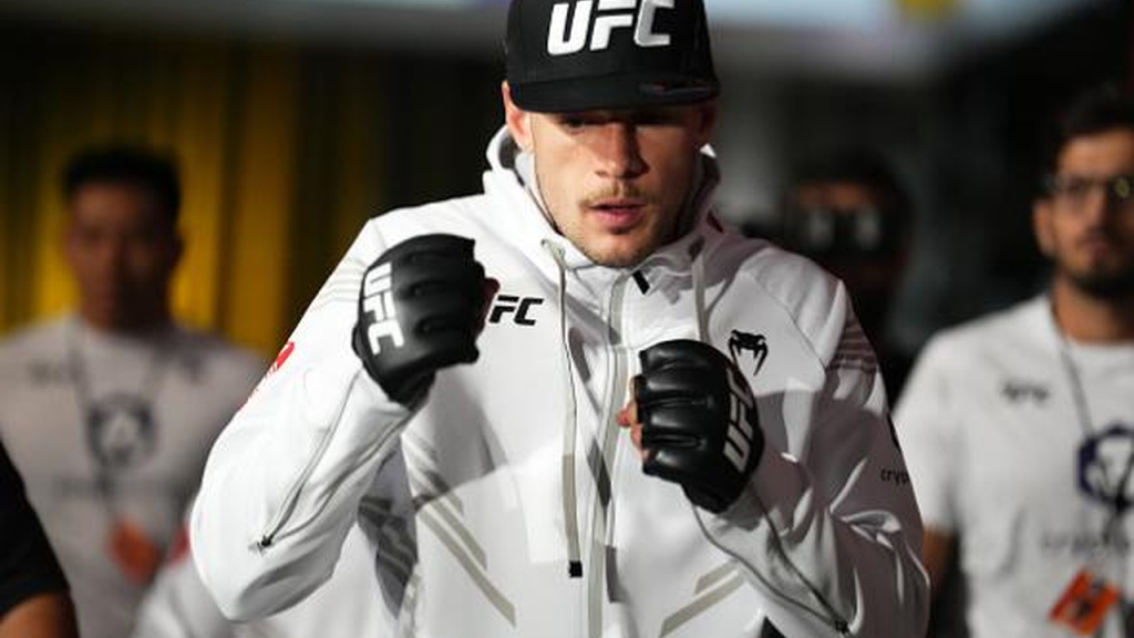 Uroš Medić tokom UFC borbe
