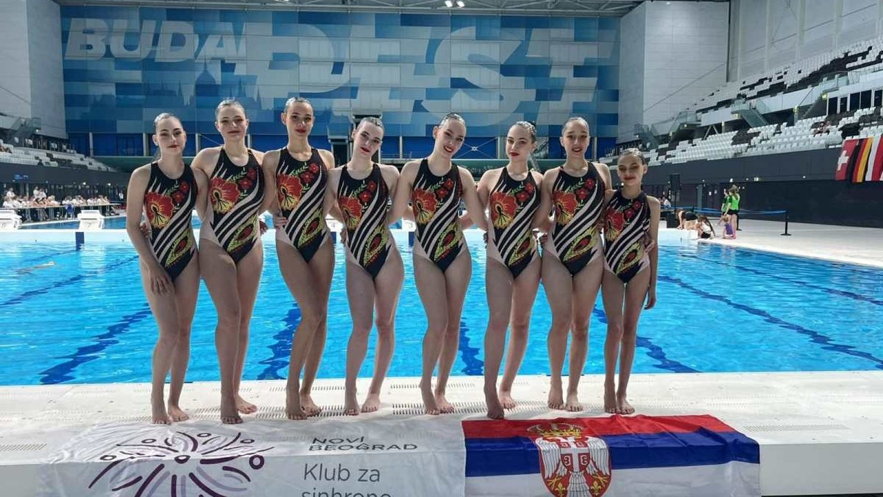 Srbija priprema juniorski tim u artističkom plivanju za Budimpeštu