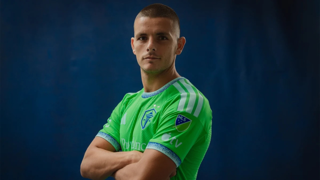 Dejan Joveljić u dresu Sijetla