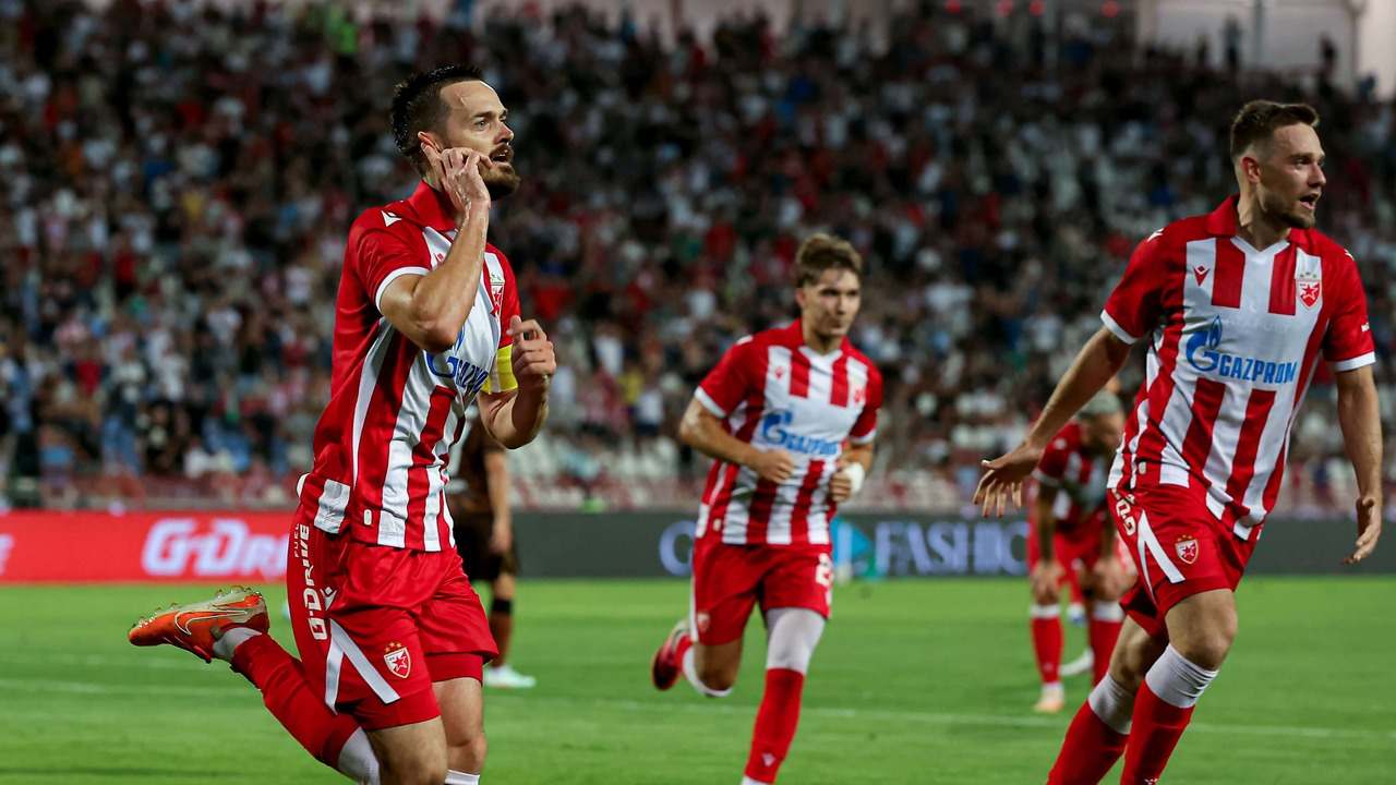 Crvena zvezda putuje u Plzenj sa 23 igrača i tri gola prednosti