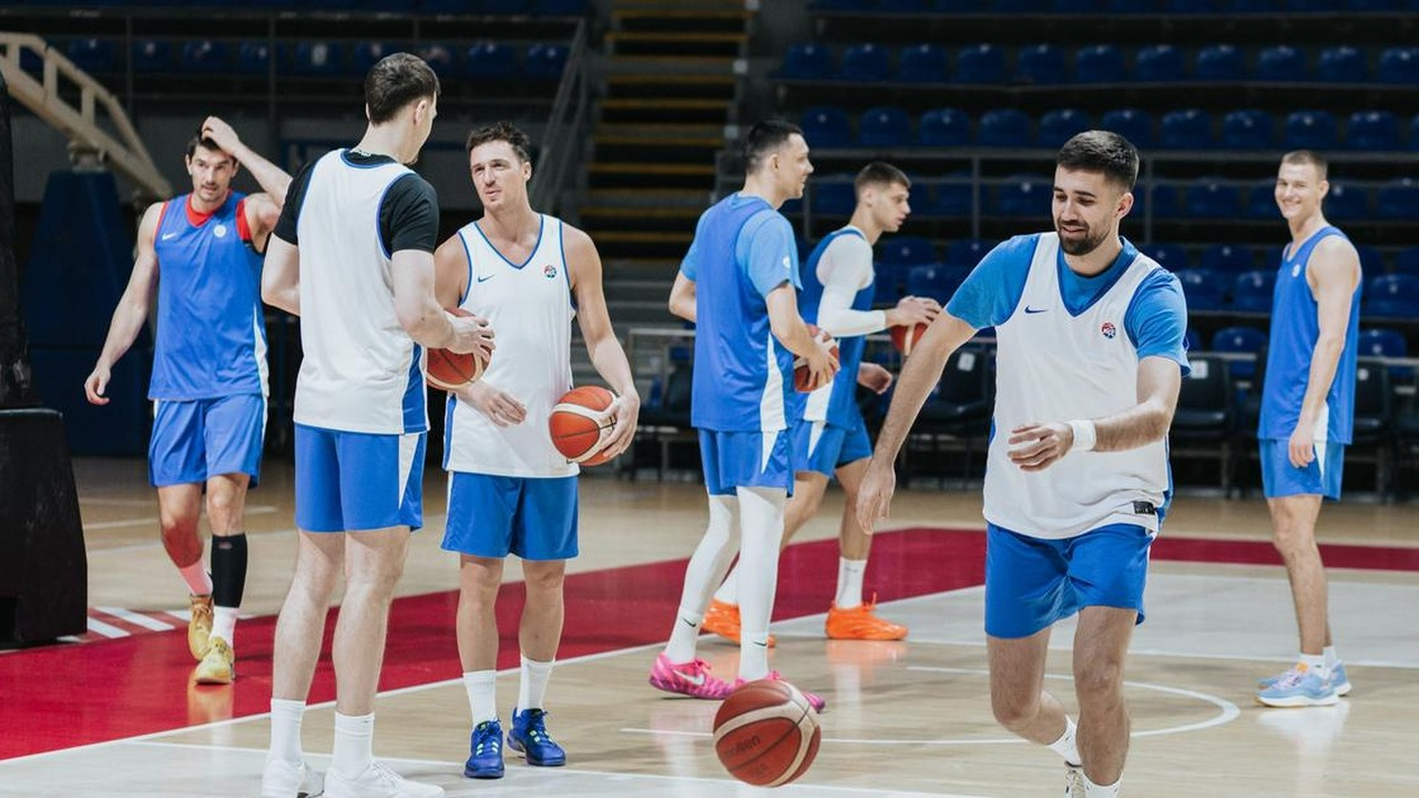 Srbija se priprema za dve košarkaške utakmice protiv Francuske