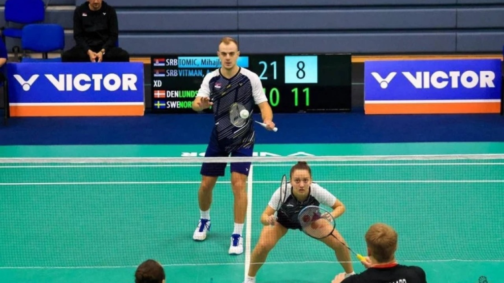 Mihajlo Tomić i Anđela Vitman igraju miks dubl