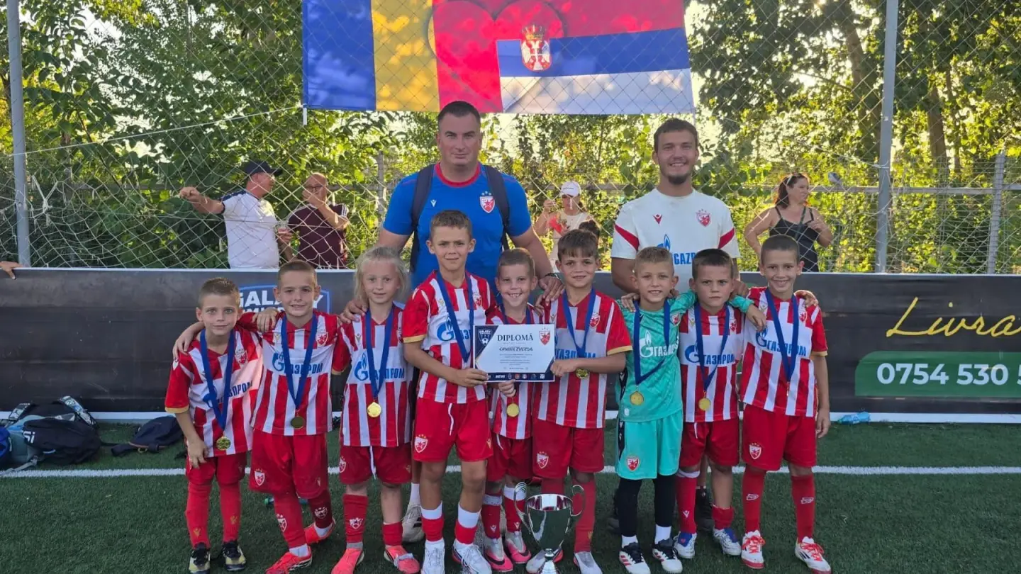 Najmlađa generacija Crvene zvezde osvojila je Galaksi kup sa sedam pobeda