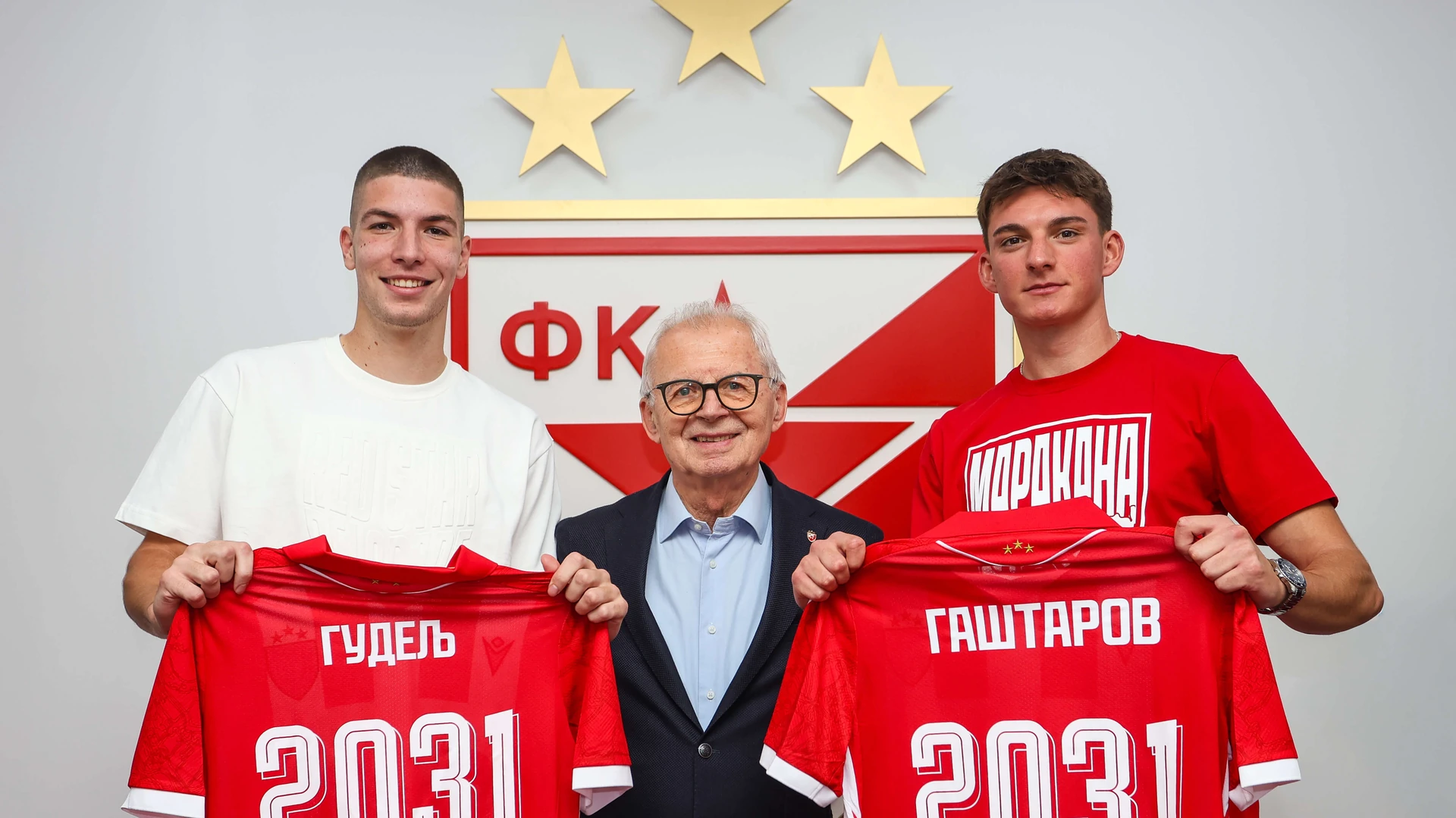 Crvena zvezda produžila ugovore sa Gudeljom i Gaštarovom do 2031. godine