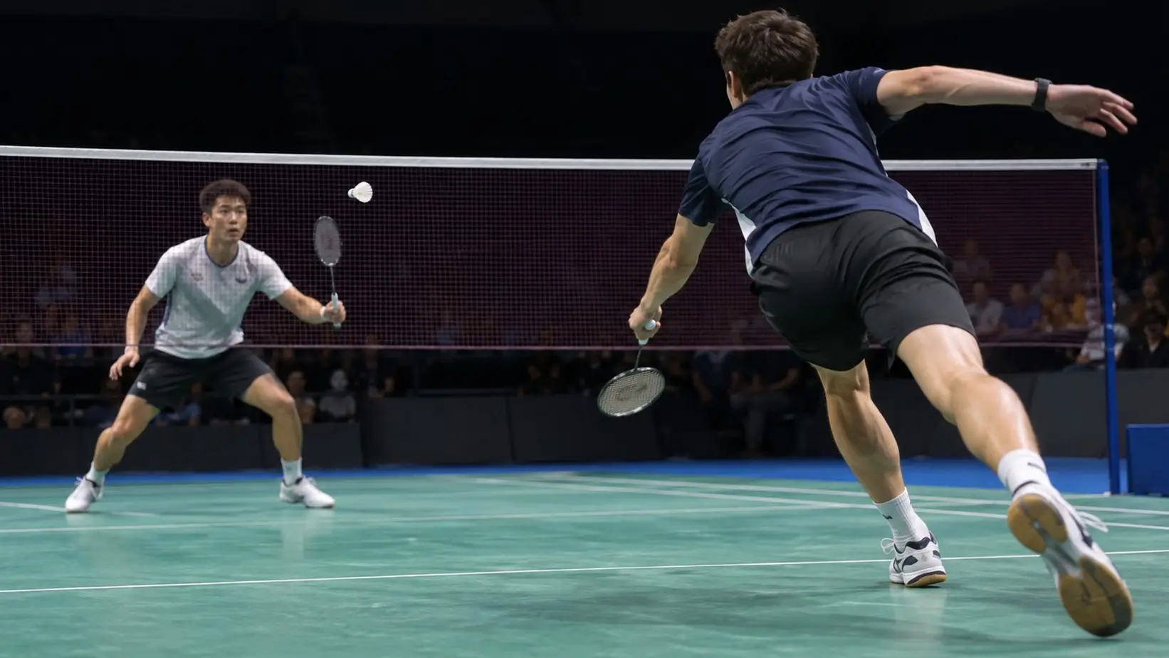 Brza razmena u muškom badminton singlu