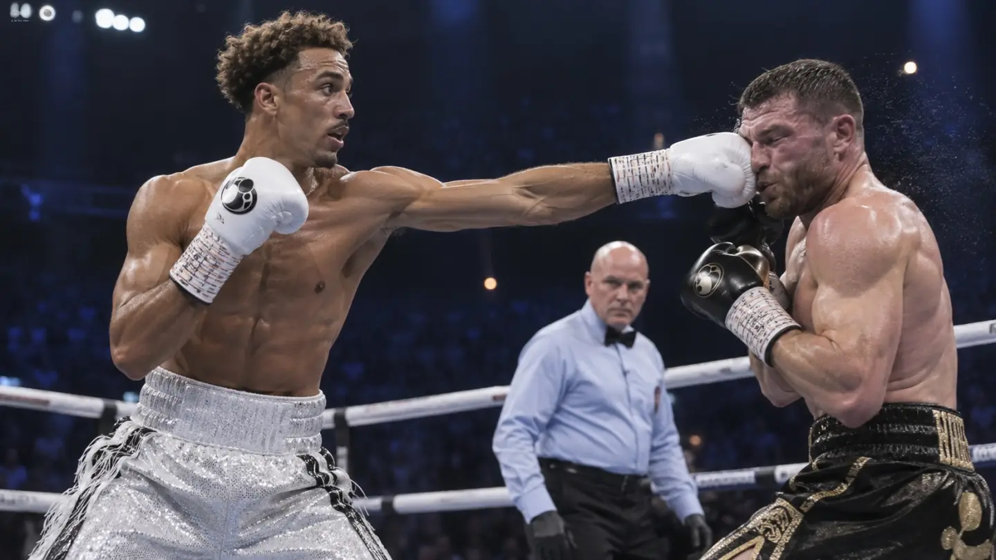Ben Vitaker pogađa Konora Volasa u IBF eliminatoru
