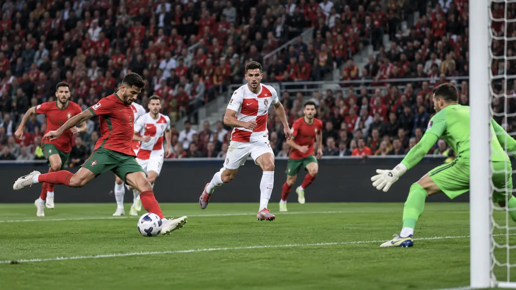 Napad Crvene zvezde pred golom rivala