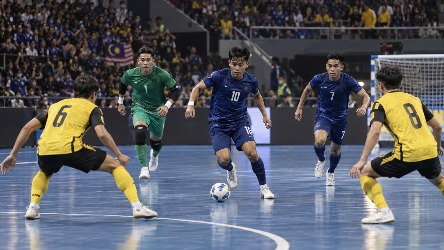 Džohor i Pahang Rendžersi u futsal utakmici
