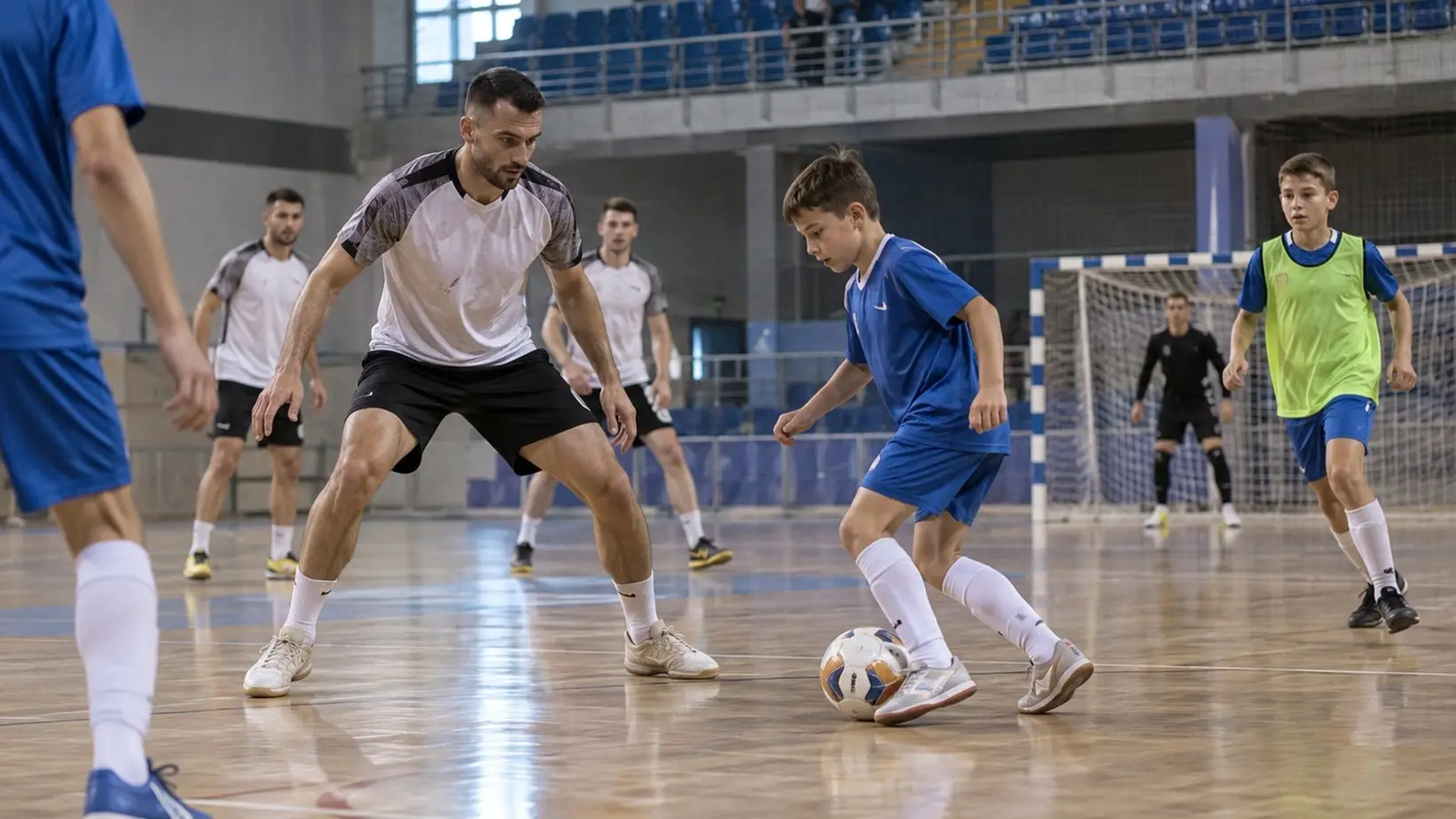 Futsaleri u vežbi igre pod pritiskom