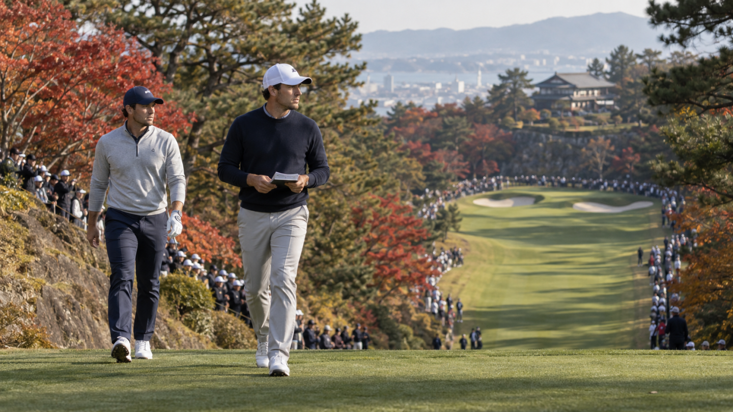 Golferi na turniru u Jokohami